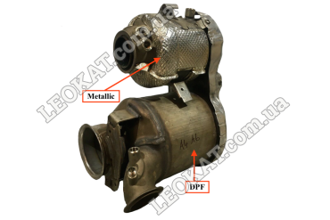 LEOKAT Викуп каталізаторів - Audi - Volkswagen - Audi A4 2.0 TDI|Audi A6 2.0 TDI - Сажовий фільтр (DPF) - 04L131723DG 04L166CA 04L181AA 04L131670G