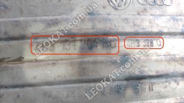 LEOKAT Викуп каталізаторів - Audi - Volkswagen - Audi A6 4.2 V8 (C5) - Сажовий фільтр (DPF) - 4B3131701BG 4B3178Q