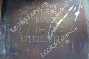 LEOKAT Викуп каталізаторів - Audi - Volkswagen - Audi Q3 2.0 TSI|Volkswagen Tiguan 2.0 TSI - Кераміка - 5N0131690Q 1K0166DC
