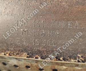 LEOKAT Викуп каталізаторів - Audi - Volkswagen -  - Кераміка - 1J0131701EA 1J0178HA VW - ES - 11 - 235