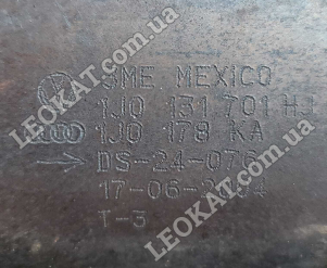 LEOKAT Викуп каталізаторів - Audi - Volkswagen -  - Кераміка - 1J0131701HJ 1J0178KA