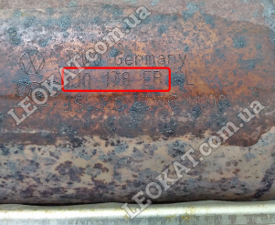 LEOKAT Викуп каталізаторів - Audi - Volkswagen -  - Кераміка - 1J0178EB JS20517