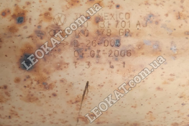 LEOKAT Викуп каталізаторів - Audi - Volkswagen -  - Кераміка - 1K0131701AJ 1K0178GB 3ME MEXICO