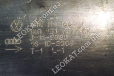 LEOKAT Викуп каталізаторів - Audi - Volkswagen -  - Кераміка - 1K0131701CK