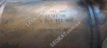 LEOKAT Викуп каталізаторів - Audi - Volkswagen -  - Кераміка - 2Q0131690K 2Q0166CA
