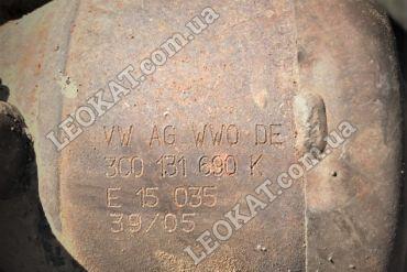 LEOKAT Викуп каталізаторів - Audi - Volkswagen -  - Кераміка - 3C0131690K VWAG WWODE VW-A 69