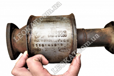 LEOKAT Викуп каталізаторів - Audi - Volkswagen -  - Кераміка - 5X0131701R 5X0131703D D5X0L45059