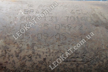 LEOKAT Викуп каталізаторів - Audi - Volkswagen -  - Кераміка - 6Q0131701AC DS44018
