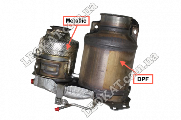 LEOKAT Викуп каталізаторів - Audi - Volkswagen - Volkswagen Golf (1) - 2.0 TDI - Сажовий фільтр (DPF) (DPF)|Сталь - 04L131723AP 5Q0166AD 5Q0181AA 04L131606E