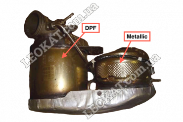 LEOKAT Викуп каталізаторів - Audi - Volkswagen - Volkswagen Tiguan 2.0 TDI - 5NA - Сажовий фільтр (DPF) (DPF)|Сталь - 03N131765B 03N131656J 3Q0166AA 3Q0181AA
