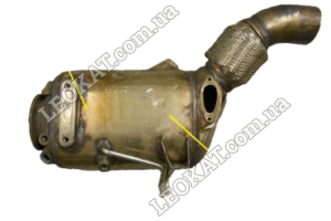 LEOKAT Викуп каталізаторів - BMW -  - Сажовий фільтр (DPF) (DPF)|Сталь - 1711858 (dpf + metal)