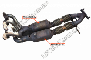 LEOKAT Викуп каталізаторів - Ford - Ford Focus II - 1.6 16V|Ford Mondeo IV - 1.6 - Кераміка - 5M51-5F297-JA