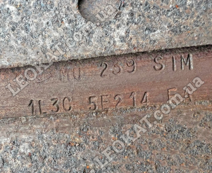 LEOKAT Викуп каталізаторів - Ford -  - Кераміка - 1L3C 5E214 FA (REAR) M1 214 SIM