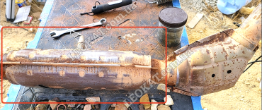 LEOKAT Викуп каталізаторів - Ford -  - Кераміка - 2L34 5E214 BB (REAR) M2 127 QUA