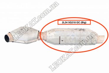 LEOKAT Викуп каталізаторів - Ford -  - Кераміка - 2L34 5G218 GC (REAR) M3 112 PLE