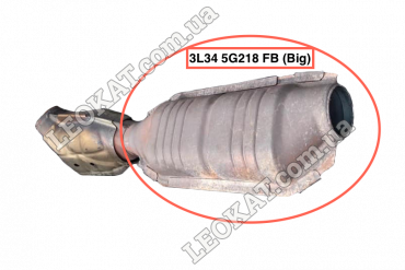 LEOKAT Викуп каталізаторів - Ford -  - Кераміка - 3L34 5G218 FB (REAR) M2 233 LWO
