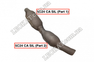 LEOKAT Викуп каталізаторів - Ford -  - Кераміка - 5C24 CA SIL (Part 2) Smaller Unit (Front)