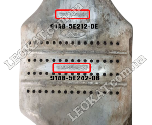 LEOKAT Викуп каталізаторів - Ford -  - Кераміка - 91AB-5E212-DE 91AB-5E242-DB 5781