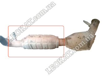 LEOKAT Викуп каталізаторів - Ford -  - Кераміка - F75A 5E214 RS (REAR) REDF75A5E214RS