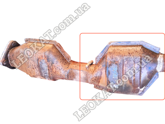 LEOKAT Викуп каталізаторів - Ford -  - Кераміка - MAN TAC (REAR) Attached to F57A 5E212 HD (FRONT)