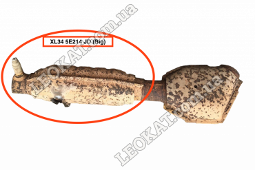 LEOKAT Викуп каталізаторів - Ford -  - Кераміка - XL34 5E214 JD (REAR) SHU XL345E214JD