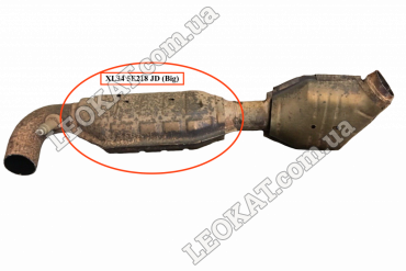 LEOKAT Викуп каталізаторів - Ford -  - Кераміка - XL34 5E218 JD (REAR) SHU XL345E218JD