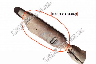 LEOKAT Викуп каталізаторів - Ford -  - Кераміка - XL3C 5E214 GA (REAR) M9 089 OAT