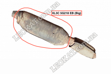 LEOKAT Викуп каталізаторів - Ford -  - Кераміка - XL3C 5G218 EB (REAR) M9 091 RIT