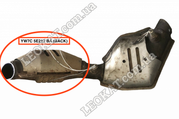 LEOKAT Викуп каталізаторів - Ford -  - Кераміка - YW7C 5E212 BA (BACK)