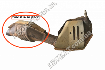 LEOKAT Викуп каталізаторів - Ford -  - Кераміка - YW7C 5E214 BA (BACK)