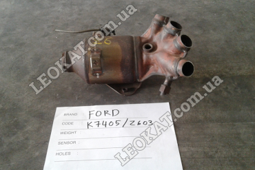 LEOKAT Викуп каталізаторів - Ford - Mazda -  - Кераміка - Z603 K7405