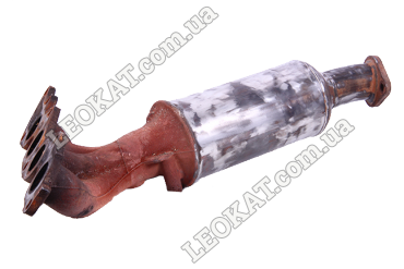 LEOKAT Викуп каталізаторів - Ford - Mercury - Mercury Milan 2.3L 4 - Кераміка - 6E53 7E53 "E5" is unknow app - 4 Pipe Manifold Mount