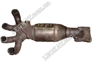 LEOKAT Викуп каталізаторів - Ford - Nissan - Nissan Navara - Кераміка - 333G (on the flange) 4.5" Brick Chamber 4 pipe manifold.