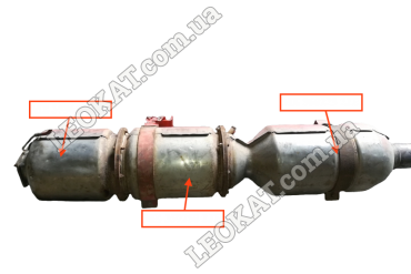 LEOKAT Викуп каталізаторів - FUSO -  - Кераміка - ME359663 Whole Set : ME359663 + ME359258 + ME360223