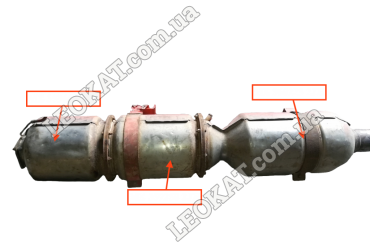 LEOKAT Викуп каталізаторів - FUSO - Mitsubishi - Mitsubishi Fuso Canter - Кераміка|Сажовий фільтр (DPF) (DPF) - ME360223 ###Series Whole Set : ME359663 + ME359258 + ME360223