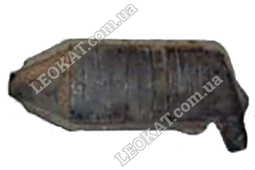 LEOKAT Викуп каталізаторів - Mercedes Benz -  - Кераміка - 1234901614 angle pipe on one end.