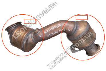 LEOKAT Викуп каталізаторів - Mercedes Benz - Mercedes Benz C-Class W205 - 2.0 HYBRID - Кераміка - KT 0337 A2044902956