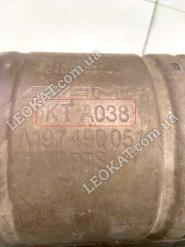 LEOKAT Викуп каталізаторів - Mercedes Benz -  - Сталь - KT A038 A1974900514