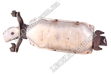 LEOKAT Викуп каталізаторів - Mitsubishi -  - Кераміка - MC Mitsubishi 11. 4 finger mitsu. Flange on each end angled in opposite directions. O2 on flange that has hanger .