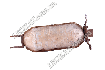 LEOKAT Викуп каталізаторів - Mitsubishi - Mitsubishi Montero - Кераміка - W8 12" in length; Honeycomb Brick; 4 Slots with 2 Bolt Flange
