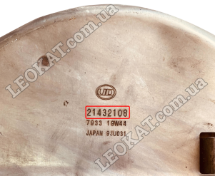 LEOKAT Викуп каталізаторів - Nissan -  - Кераміка - 21432108 - Ceramic 7933 19W44 JAPAN 9JU031