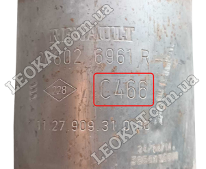 LEOKAT Викуп каталізаторів - Renault -  - Кераміка - C 466
