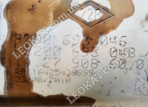 LEOKAT Викуп каталізаторів - Renault -  - Сажовий фільтр (DPF) - 8200693046 H8200693048