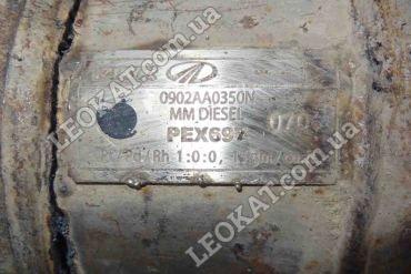 LEOKAT Викуп каталізаторів - Tata -  - Кераміка - 0902AA0350N MM DIESEL 0700 PEX 697