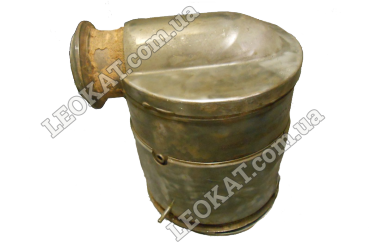 26134100120 ; Diesel honeycomb. Angled out inlet. 13.5" length