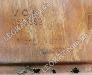 LEOKAT Викуп каталізаторів - Volvo -  - Кераміка - 3517392 6649 / 2236468001